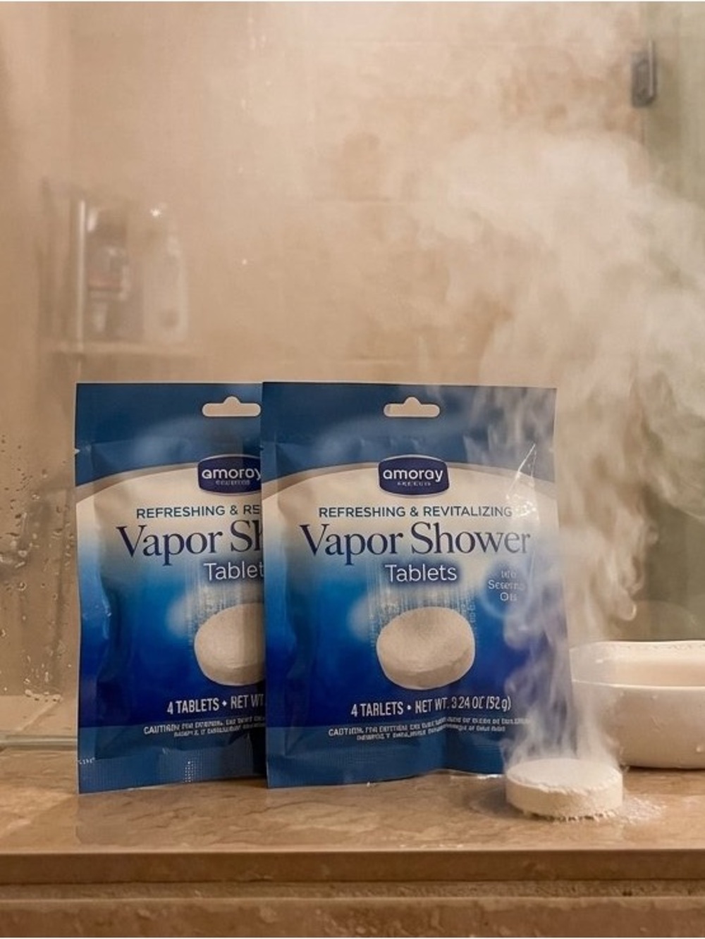 Amoray Vapor Shower Tablets – 2 packs